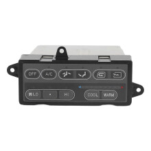 (As show, One size) Excavator Air Conditioner Control Panel Embedded Sensitive AC Controller 1464304521 for Komatsu PC120 6 200 6 220 6
