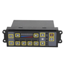 (As show, One size) Excavator Air Conditioner Controller Conditioning Control Panel 11N6 90031 for Hyundai R110 7 R140W 7 R140LC 7 R210LC 7