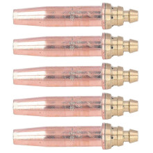(As show, One size) 5PCS Cutting Tips Split Isobaric Propane Gas Welding Nozzles Machine Torch ConsumablesG03-6#