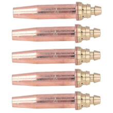 (As show, One size) 5PCS Cutting Tips Split Isobaric Propane Gas Welding Nozzles Machine Torch ConsumablesG03-5#
