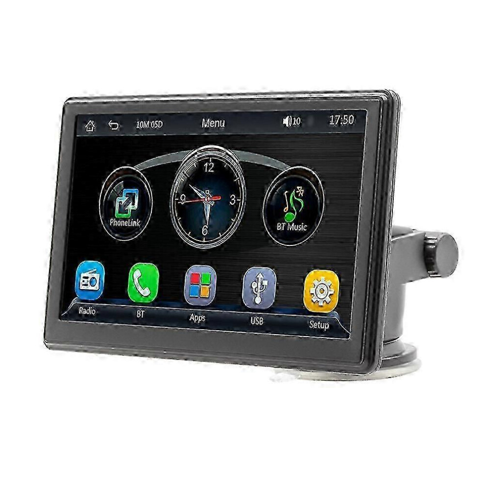 (As Show, One Size) 7In Multi-Language Car Bt Mp5 Player Auto Multifunctional Car Audio And Video Player Auto Multi-Media Player Suction Cup Type Radi 4631898221602
