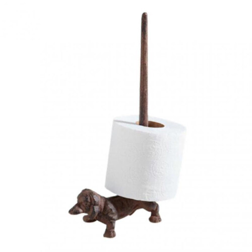 (Dog) Kitchen Roll Holder No Drilling Animal Shape Standing Paper Roll