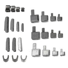 (As show, One size) 24 Set Metal Zipper Head Sliders Retainer Insertion Pin Zipper Stop Accessories Plug Zipper Repair Kit For Coat Home Diy (mixed Color, Size 3/5/8/10)