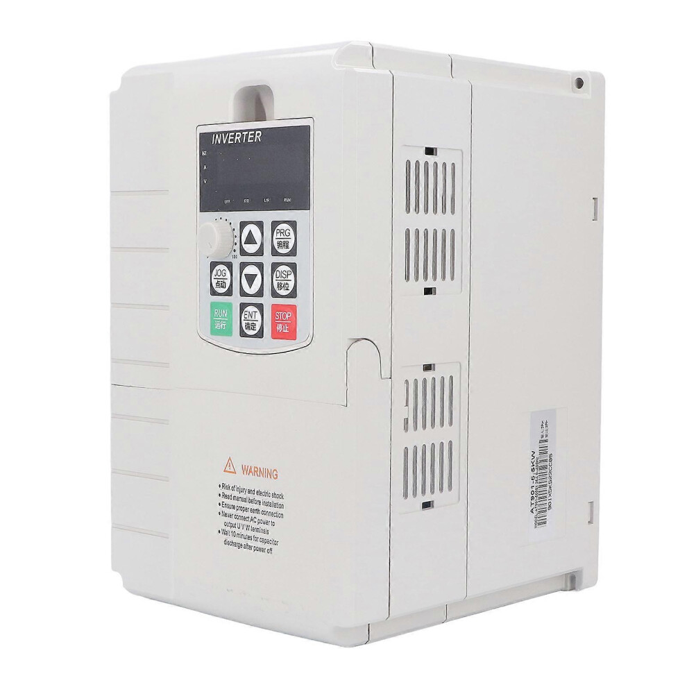 (As show, One size) Variable Frequency Drive VFD Single to 3 Phase Motor Speed Control Governor 5.5KW 220V AC 35A-image-OPC-PHJKCK9-NEW