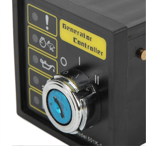 (As show, One size) 501KSTM8 Generator Set Controller Manual Key Start Generator Controller with Protection Function 2