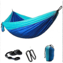 (M, Navyblue) Wise Owl Outfitters Camping Hammock - Portable Hammock, Camping Accessories Single Or Double Hammock For Outdoor, Indoor W/tree Straps