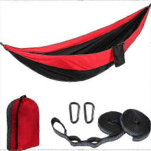 (L, Blackred) Wise Owl Outfitters Camping Hammock - Portable Hammock, Camping Accessories Single Or Double Hammock For Outdoor, Indoor W/tree Straps