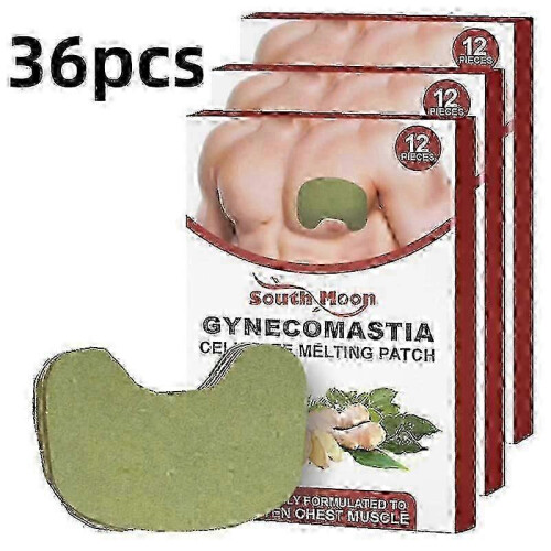 36pcs Luhaka Gynecomastia Cellulite Melting Patch, Gynecomastia Cellulite Melting Patch, Gynecomastia Compress Patch