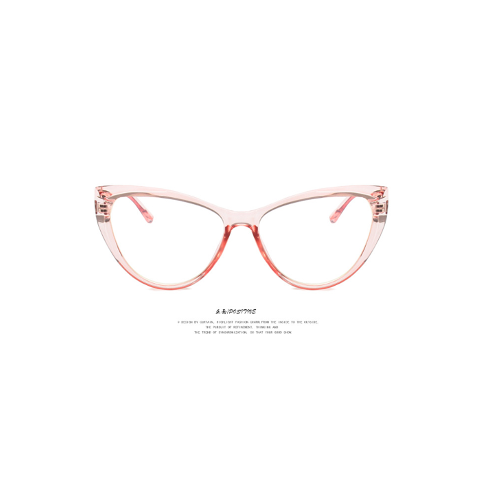 Pink/Blue/Light (, +2.50 Strength) Blocking Cat Eye Reading Glasses Acrylic High Definition Lenses New