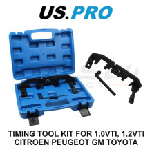 US PRO Tools Timing Tool Kit 1.0vti, 1.2vti Citroen Peugeot Gm Toyota 7201