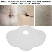 (As show, One size) Belly Silicone Pad, Anti Wrinkle Scar Removal Sheet Reusable Silicone Pads For Women Silicone Pads Belly Stomach Pads Stickers Stretch Marks Removal
