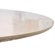 (As show, One size) PVC transparent elastic tablecloth round elastic table cover elastic table cover waterproof and oil-proof table