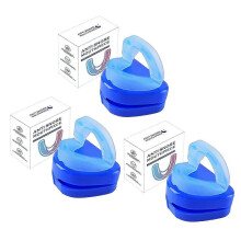 (As show, One size) Advanced Anti-Snoring Mouthpiece - Double-Layer Night Guard for Men Women, Teeth Grinding & Sleep Apnea Relief