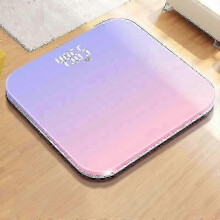 (As show, One size) Smart Digital Scale Highly Accurate For Body Weight Bathroom Weight Scale With Extra-wide Platform Led Screen Usb Charging Sli