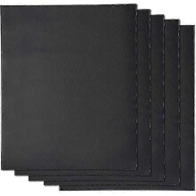 (As show, One size) Barbecue Baking Mats Set of 5 XL Grill Mats Non-Stick Reusable Sheets