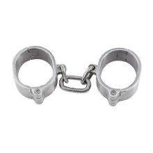 (As show, One size) 3cm height with lock screw model handcuffs stainless steel adult handcuffs adult alternatives prod