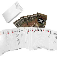 (As show, One size) Tactical Knowledge Playing Cards - 52 Cards Deck, Military Strategy, Survival Skills & Combat Techniques Guide for Gamers and Enthusiasts