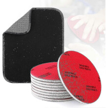 (As show, One size) Bowling Ball Sanding Pad Set - Auniq 9pcs Set 500, 1000, 2000 Grit With Microfiber Bowling Towel