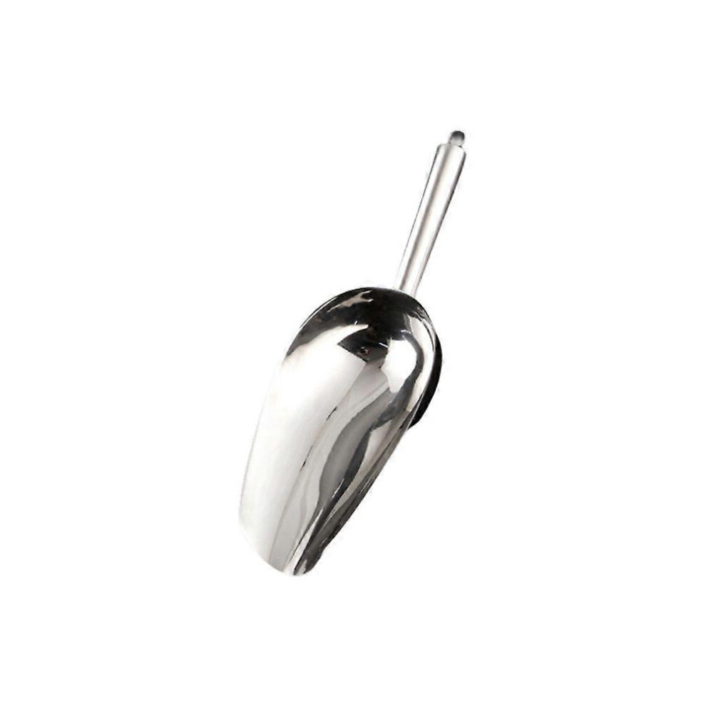 (As Show, One Size) Thick Stainless Steel Ice Shovel Flat Ice Shovel Multi-Functional Rice Shovel Sugar Block Tea Grains Food Shovel 5033941377257