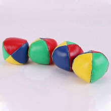 (As show, One size) Juggling Balls Beginner Set Set of 4 - Soft