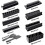 (As show, One size) 10pc DIY Sushi Maker - Sushi Kitchen Tool Making Machine Roller Rice Mold 2