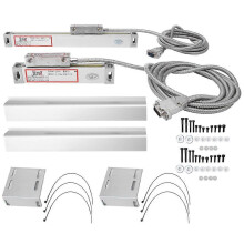 (As show, One size) 1 Set 2AE/3AE Linear Scale Aluminum Alloy for JCS900-2AE/JCS900-3AE Digital Display300mm, 450mm