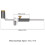 (As show, One size) Linear Arc Scriber Tool DualPurpose DIY Woodworking Multifunctional Draw Marking 3