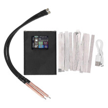 (As show, One size) Mini Spot Welder Kit Portable LCD Display with 5000mAh Rechargeable Battery For 0.25mm Sheet Metal DIY