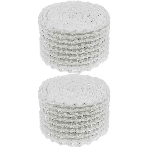 (As show, One size) 2 Rolls Meat Net Ham Sausage String Roll Meat Sausage Casing Packaging Tools(2m) 1