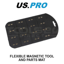US PRO Tools Flexible Magnetic Tool & Parts Tray 223x142mm Tool Organiser 6748