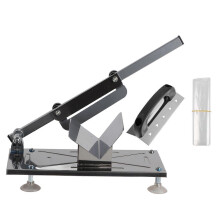 (As show, One size) Adjustable Manual Frozen Meat Microtome Beef Mutton Sheet Roll Cleavers Cutter