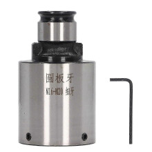 (As show, One size) Round Die Collet Carbon Steel Threading Die Chuck for Male Thread 30mm Outer Diameter GT24 M16 M20 Fine Thread