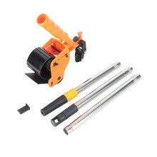 (As show, One size) Tile Seam Cleaner Stand Aluminum Alloy Silver Adjustable Tile Joint Cleaning Machine Holder for Decoration