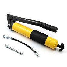 (As show, One size) Handheld Grease Gun 600G Double Pressure Rod Double Piston Lubricating Grease Gun for Engineering Machinery
