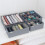 DS Living Folderable Clothes Drawer Organiser Storage Set of 4 Grey 7