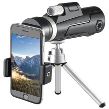 (As show, One size) Monocular Telescope, 1242 High-Magnification HD Star Mirror with Tripod