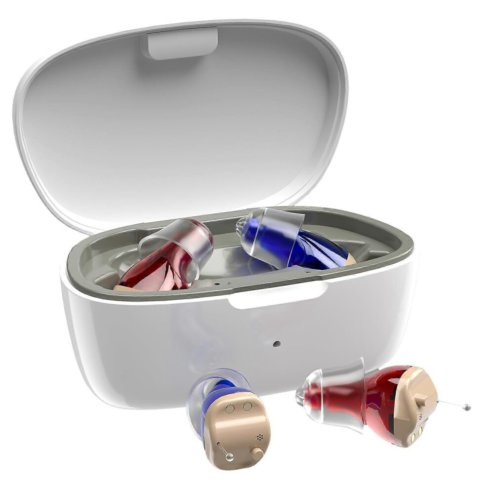 (As show, One size) Hearing Aids for Seniors, Hearing Aid Rechargeable for Hearing Loss, Personal Hearing Amplifier