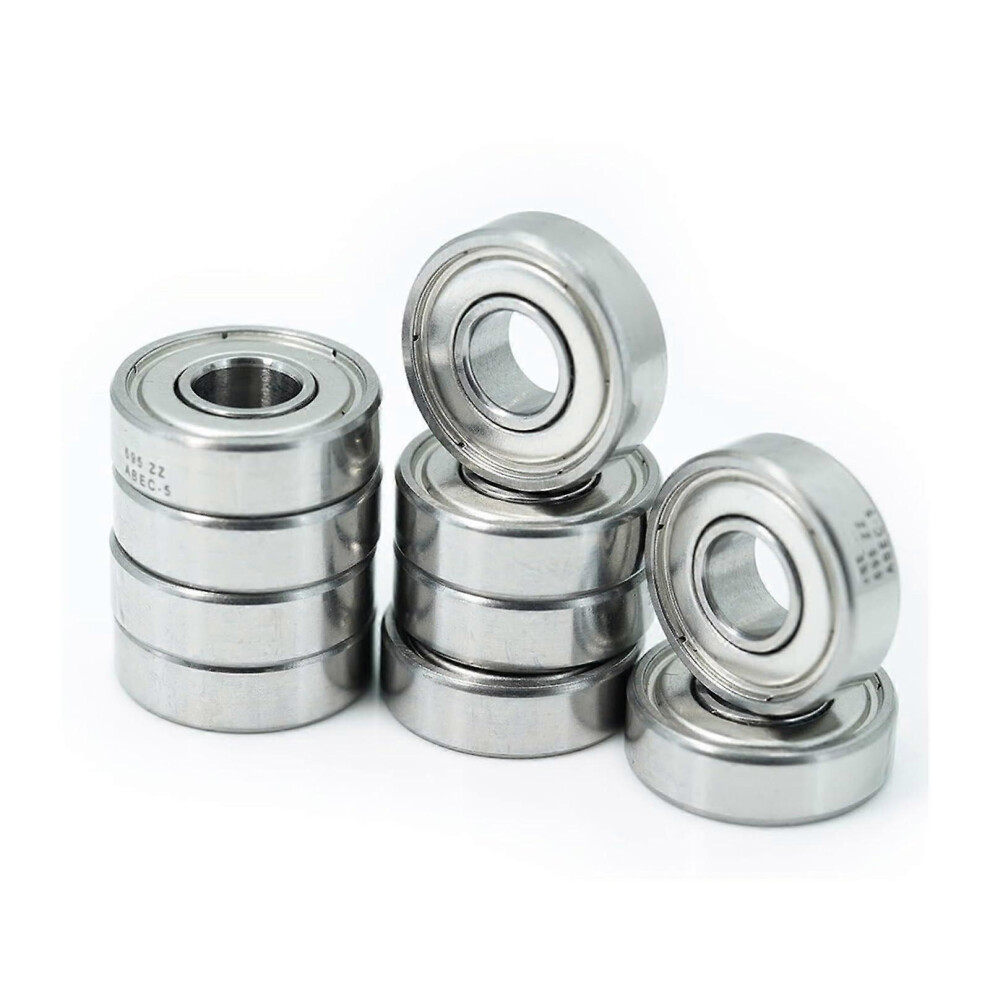 (As Show, One Size) Bearings, 10Pcs 695Zz Bearing Abec9 5X13x4mm Miniature 695Z Ball Bearings 619/5Zz Emq 695 Z3 V3,High Hardness And Toughness 4632480815148