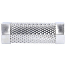(As show, One size) Stainless Steel Smoker Tube Hex Design for Stable Smoking Cold/Hot Smoking for Grilled Foods/Meats/Nuts