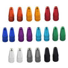 (As show, One size) Sets Machined Aluminum Bike Tire Caps French Style Dust Covers Bike Valve Tire Caps Pcs