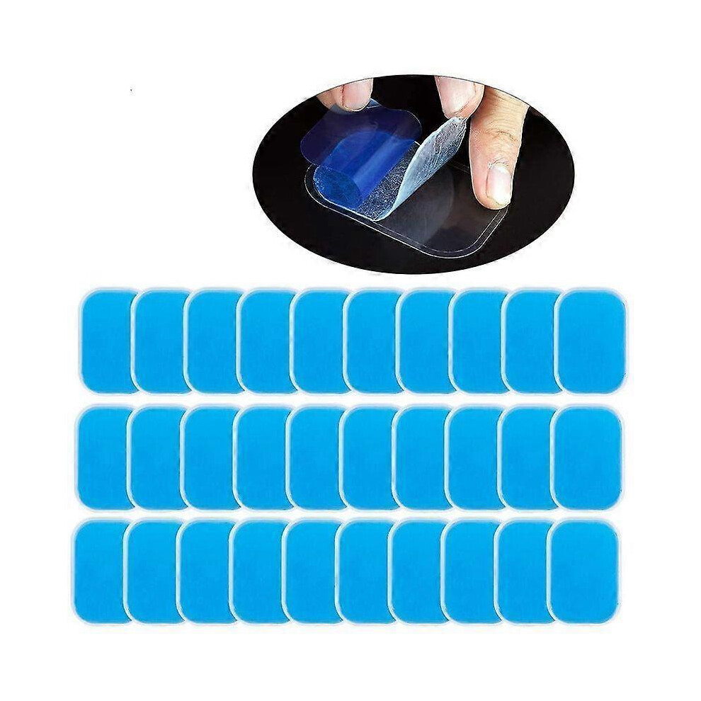 (As show, One size) Zihaisheng Pack Of 60 Ems Gel Pad, Gels Pad For Ems Trainer Abdominal Trainer Electrical Muscle Stimulation-image-OPC-PHJMCZ9-NEW