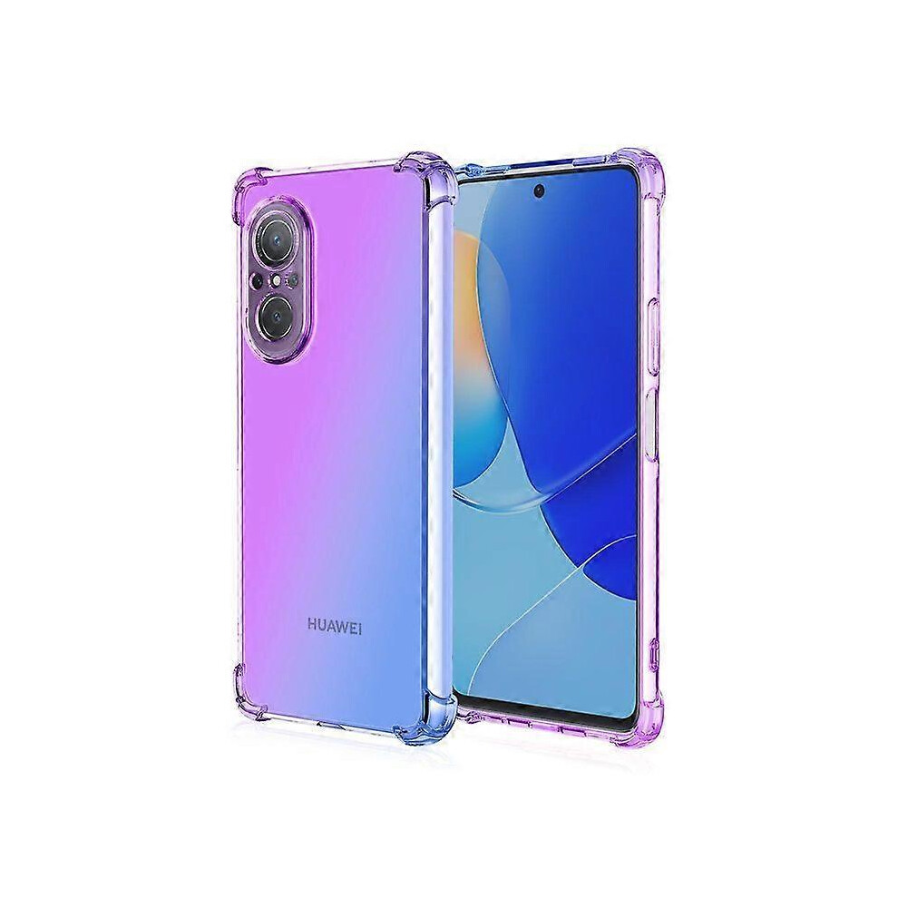 (Purple And Blue, For Nova 9 Pro) Zihaisheng Apply To Hybrid Color Soft Tpu Case For Huawei Nova 9 Se Nova9 Se Nova9se Nova 9 Pro Shockproof Non-Slip Blue,Purple 4632480857766