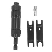 (As show, One size) Air Die Grinder Kit Set 1/4in Joint Mini Straight Pneumatic Tool 18000RPM with 2 Wrenches