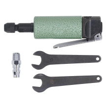(As show, One size) Air Die Grinder 25000RPM 1/4 Inch Inlet Press Lever Type Pneumatic Grinding Machine for Mold Engraving Polishing