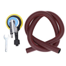 (As show, One size) 5 Inch Air Sander 12000RPM 0.6 To 0.8Mpa High Efficiency Pneumatic Sanding Grinding Polishing Machine with Vacuum Hose