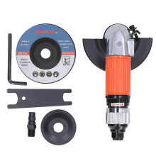 (As show, One size) Pneumatic Angle Grinder 4in Lightweight Knob Type Angle Grinder with Ergonomic Handle for Wood Metal Stone Pipe