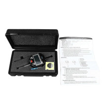 (As show, One size) Digital Indicator Electronic Dial Gauge High Accuracy Measuring Tool IP65 Waterproof 012.7mm Range 0.001mm Resolution