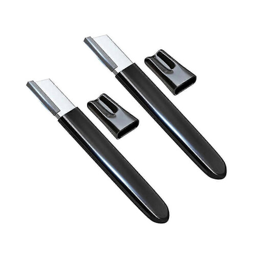 (As show, One size) 2pack Garden Tool Sharpener Blade Sharpener Pocket Sharpen Garden Tool Shears Sharpener For Pruners