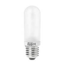 (As show, One size) JDD E27 220-240V 150W Studio Photography Flash Bulb Modeling LED Strobe Lamp