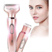 (As show, One size) 2-in-1 Electric Epilator - Multifunctional Water-washing Epilator - Wireless Rechargeable Painless Epilator for Women